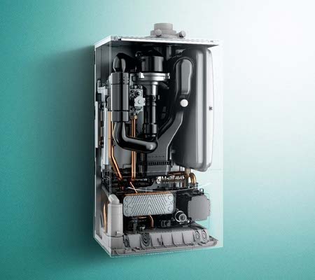 Inside a System Boiler Vailant